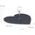 Relaxdays Schieferplatte Herzform, 2.0 Schwarz,Silber