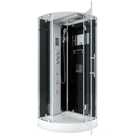 AcquaVapore D37-23R1-EC Dusche Duschtempel Komplett Duschkabine -Th. 100x100