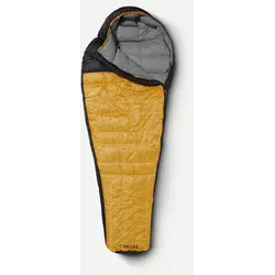 Schlafsack Trekking - MT900 5 °C Daunen, gelb|schwarz, S