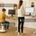 Assmann Electronic Kinderschreibtisch JUNIOR 120 x 80 cm Eiche massiv weiß/beige