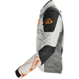 Acerbis Rally Race Mesh Textiljacke Hellgrau/Orange L