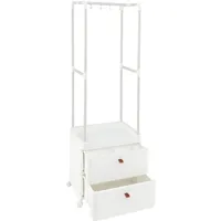 Costway Kleiderständer 52 x 40 x 161 cm weiß