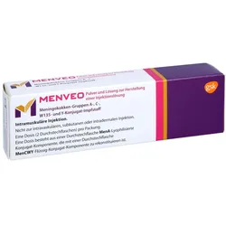 MENVEO Trockensubstanz mit Lösungsmittel 0,5 ml