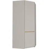 Forte Eckkleiderschrank Oak Squere 88,5 x 197,4 x 88,5 cm Eiche