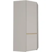 Forte Eckkleiderschrank Oak Squere 88,5 x 197,4 x 88,5 cm Eiche