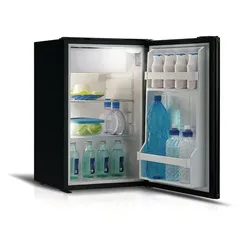 Vitrifrigo Kompressorkühlschrank 51 l + 3,6 l, schwarz, 40 W