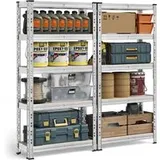 Schwerlastregal mit verstellbaren Ablagen