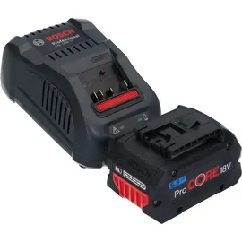 Bosch GAS 18V-12 MC Professional Akku Staubsauger BITURBO Brushless + 1x ProCore Akku 5,5 Ah + Schnellladegerät + Zubehör