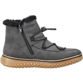 Rieker Damen Winterstiefel Z4278, Frauen Stiefel,Winterschuhe,uebergangsstiefel,Winterboots,fellboots,Fellstiefel,grau (45),38 EU / 5 UK