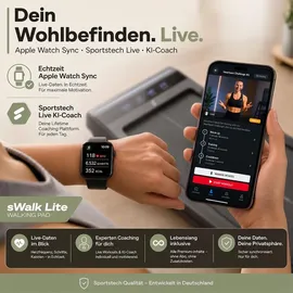 Sportstech sWalk Lite Schwarz