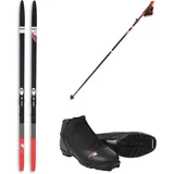 F2 Set Ski Ride CC 200cm|Langlaufschuh Ride CC Gr. 44 |Skistock 120-170cm 200 CM