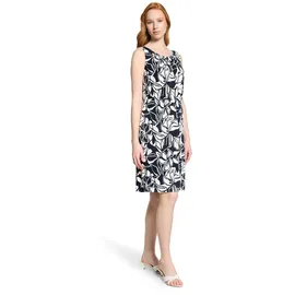 Betty Barclay Sommerkleid Dunkelblau/Weiß 46