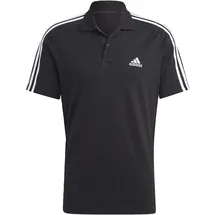 Adidas 3-Streifen Pique Ps Kurzarm-poloshirt Black / White L