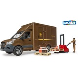 Bruder MB Sprinter UPS mit Fahrer und Zubehör