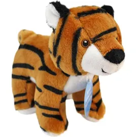Bauer Plüsch Tiger 15 cm Beige