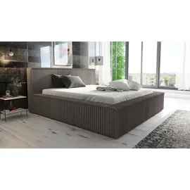 mebloland Polsterbett RIO mit Matratze und Bettkasten. - 120x200 cm, Schlafzimmer, Betten, Polsterbetten