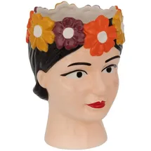 Atmosphera Yucatan Frauenkopf-Vase Höhe 18 cm Keramik