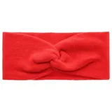Zwillingsherz Strickmütze Zwillingsherz Kaschmir Stirnband Knoten rot
