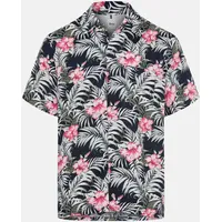 Brax Kurzarmhemd Floral Lila XXL