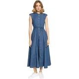 Cartoon Jeanskleid Midi Blau 42