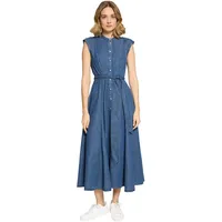 Cartoon Jeanskleid Midi Blau 42