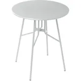 Beliani Gartentisch Ø 64 x 76 cm Grau