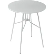 Beliani Gartentisch Ø 64 x 76 cm Grau