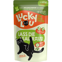 Lucky lou 014431 Katzen-Dosenfutter 125 g