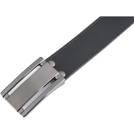 MAN'S WORLD Herrengürtel Leder schwarz 105 cm