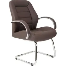 aea Moderner Chefsessel Kunstleder Braun