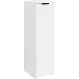 vidaXL Schuhschrank Weiß 30x35x100 cm Holzwerkstoff