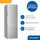 Exquisit GS5271-NF-H-040D Silber