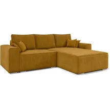 moeblo Ecksofa mit Schlaffunktion und Bettkasten, Couch für Wohnzimmer, Schlafsofa Sofagarnitur Sofa Eckcouch L-Form Wohnlandschaft mit Bettfunktion 250x...