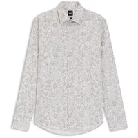 Boss Hemd H-Joe-K-C1-261 braun / hellbraun / offwhite M