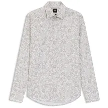 Boss Hemd H-Joe-K-C1-261 braun / hellbraun / offwhite M