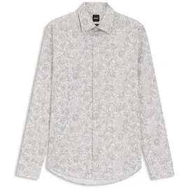 Boss Hemd H-Joe-K-C1-261 braun / hellbraun / offwhite M
