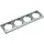 ChiliTec DELPHI 4-fach Rahmen Silber