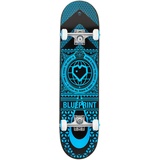 Centrano Unisex – Erwachsene Blueprint Home Heart Skateboard Komplettboard, Mehrfarbig, 7.75"