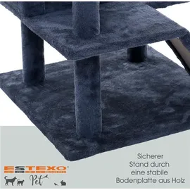 Estexo Coco Kratzbaum 130 cm dunkelgrau