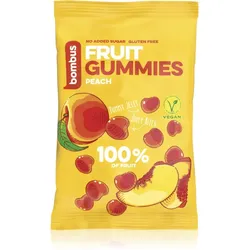 Bombus Fruit Gummies Fruchtbonbons Geschmack Peach 35 g