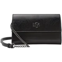 L.Credi Oliviana Clutch Polyurethan Black