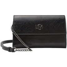 L.Credi Oliviana Clutch Polyurethan Black