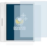 BROTECT Entspiegelungs-Schutzfolie für Onyx Boox Leaf 2 White Edition (2 Stück) Matte Displayschutz-Folie, Anti-Reflex, Anti-Fingerprint