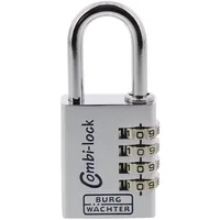 Burg Wächter Zahlenschloss Combi 90 40 Chromo SB