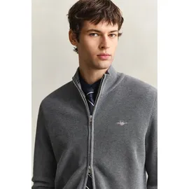 GANT Strickjacke dunkelgrau XXL