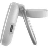Targus HyperJuice - Kabelloses Ladegerät - 2-in-1 Magnetic Charging Stand WH Weiß