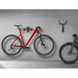 Eufab Fahrrad-Wandhalterung schwarz