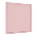 ALLboards Pinnwand, Korktafel in Pink, Holz Rahmen 40x40cm Korkwand Pinnwand Kork