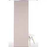 LIEDECO Schiebegardine Klettband 60 x 245 cm Beige 1 St.
