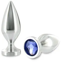 Bdsm-zubehör analplug diamant kristall groß 10.16cm